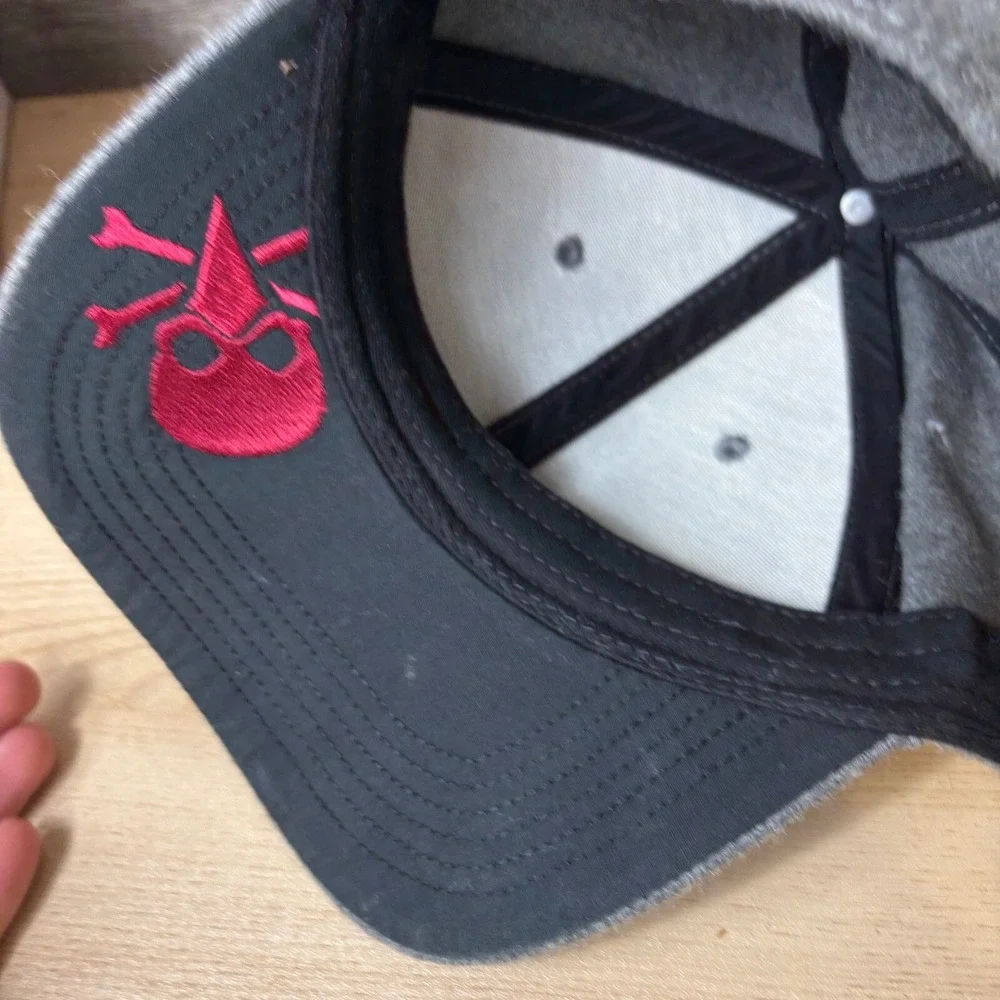 HAWK Hat‎ Cap Snap Back Gray Wool Blend Tony Hawk Skateboarding Outdoors